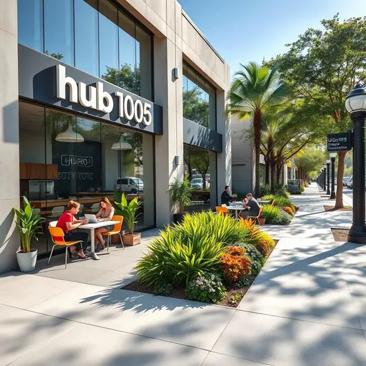 Descubra o Hub1005 Coworking Descubra o Hub1005 Coworking