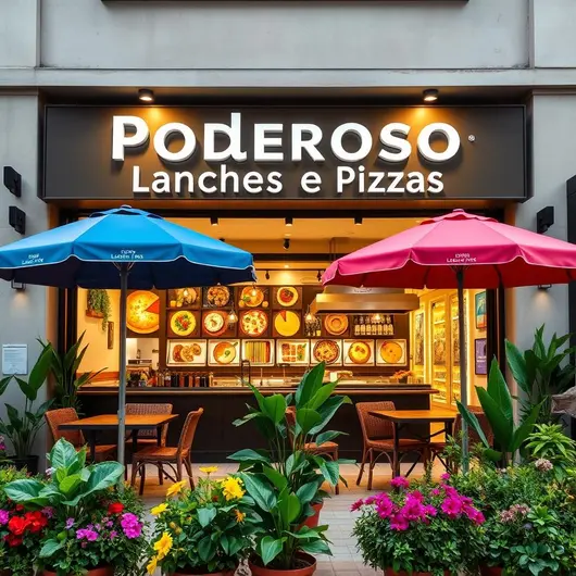 Poderoso Lanches e Pizzas: Sabor e Variedade em Cada Mordida