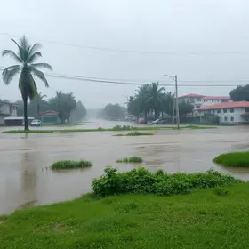 Alerta Vermelho: Acúmulo de Chuva em Pelotas (RS) até 21/07. Risco de Alagamento acúmulo de chuva em Pelotas