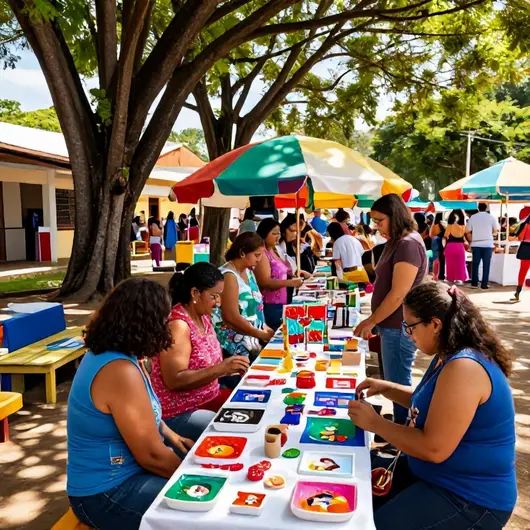 Descubra a Feira do grupo Mamães do Fragata